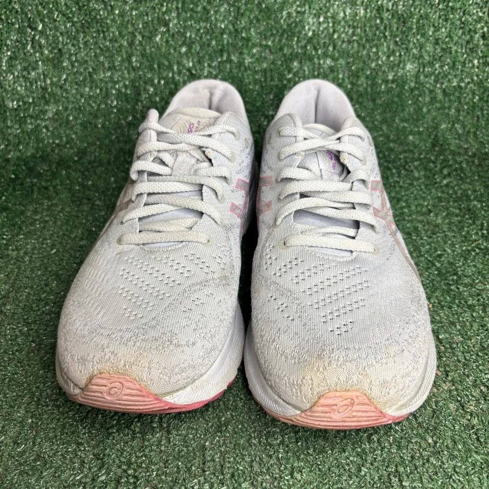 Asics Gel Kayano 29 Cushion Stability Athletic Running Shoe Grey Womens 10 Wide